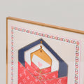 White and Red Wall Frame by Zodiya