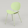 Axis Green Oval Plastic Chair by Zodiya