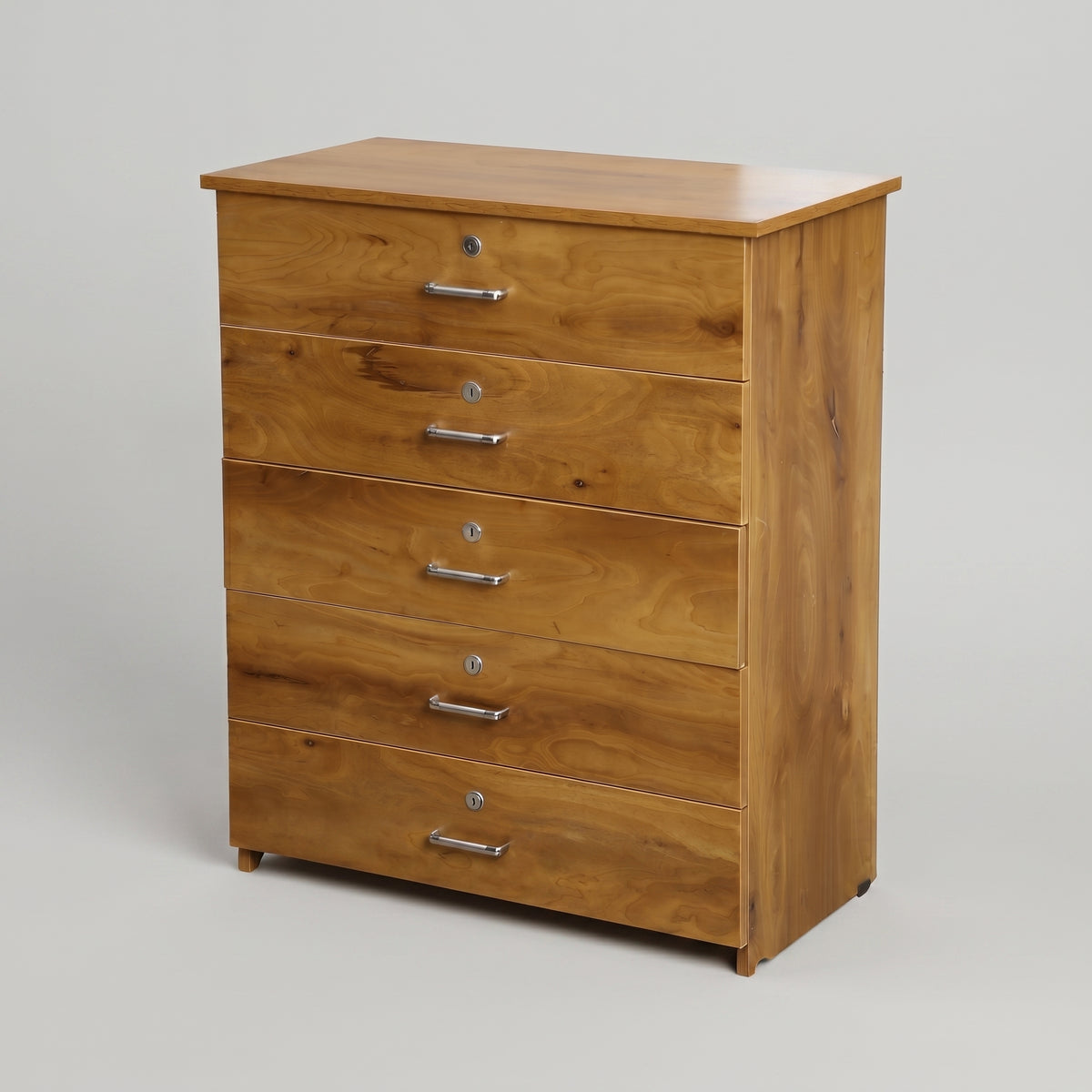 Wooden Chest of 5 Drawers by Zodiya