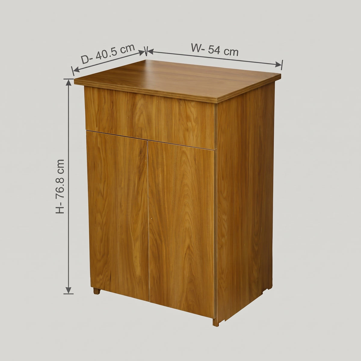 Wooden Storage Cabinet with Drawer & Doors by Zodiya