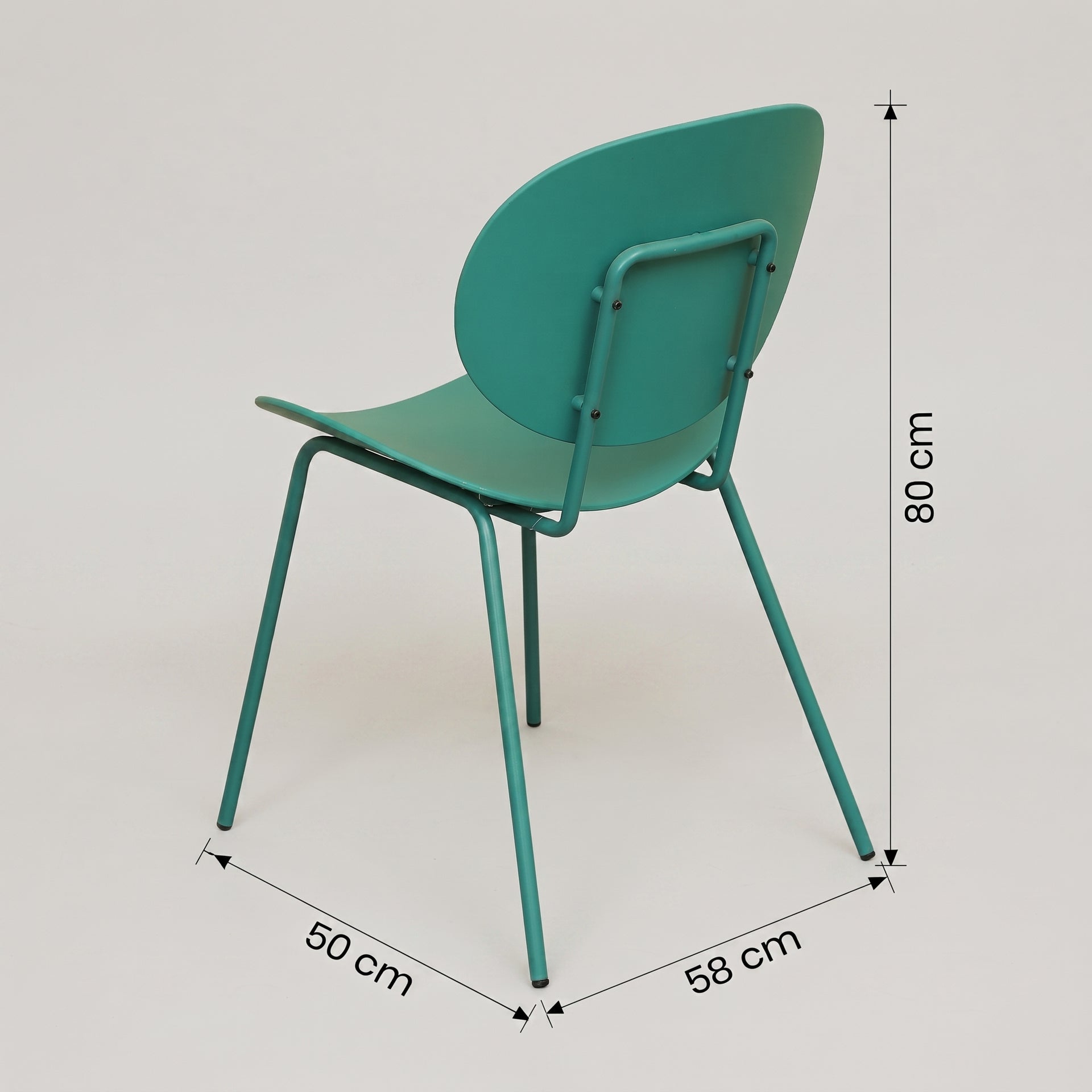 Axis Blue Plastic Chair by Zodiya