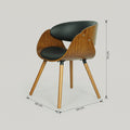 Thamrin Black Arm Chair by Zodiya