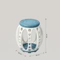 Dark Blue Plastic Foldable Stool By Zodiya