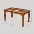 Arboria 6 Seater Wooden Dining Table By Zodiya