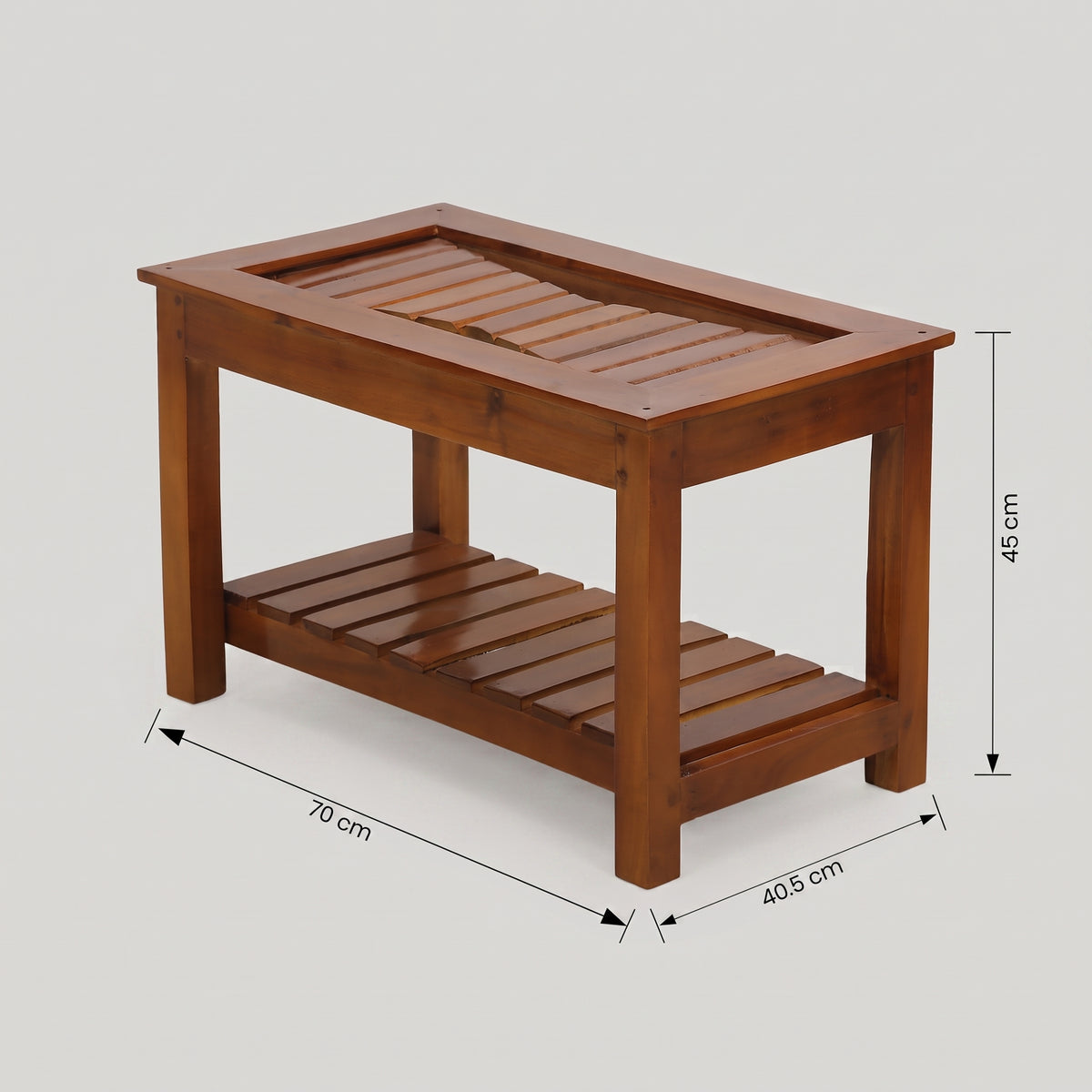 Solvyn Rectangular Wooden Coffee Table By Zodiya