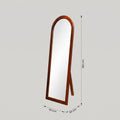 Xandora Wooden Standing Mirror by Zodiya