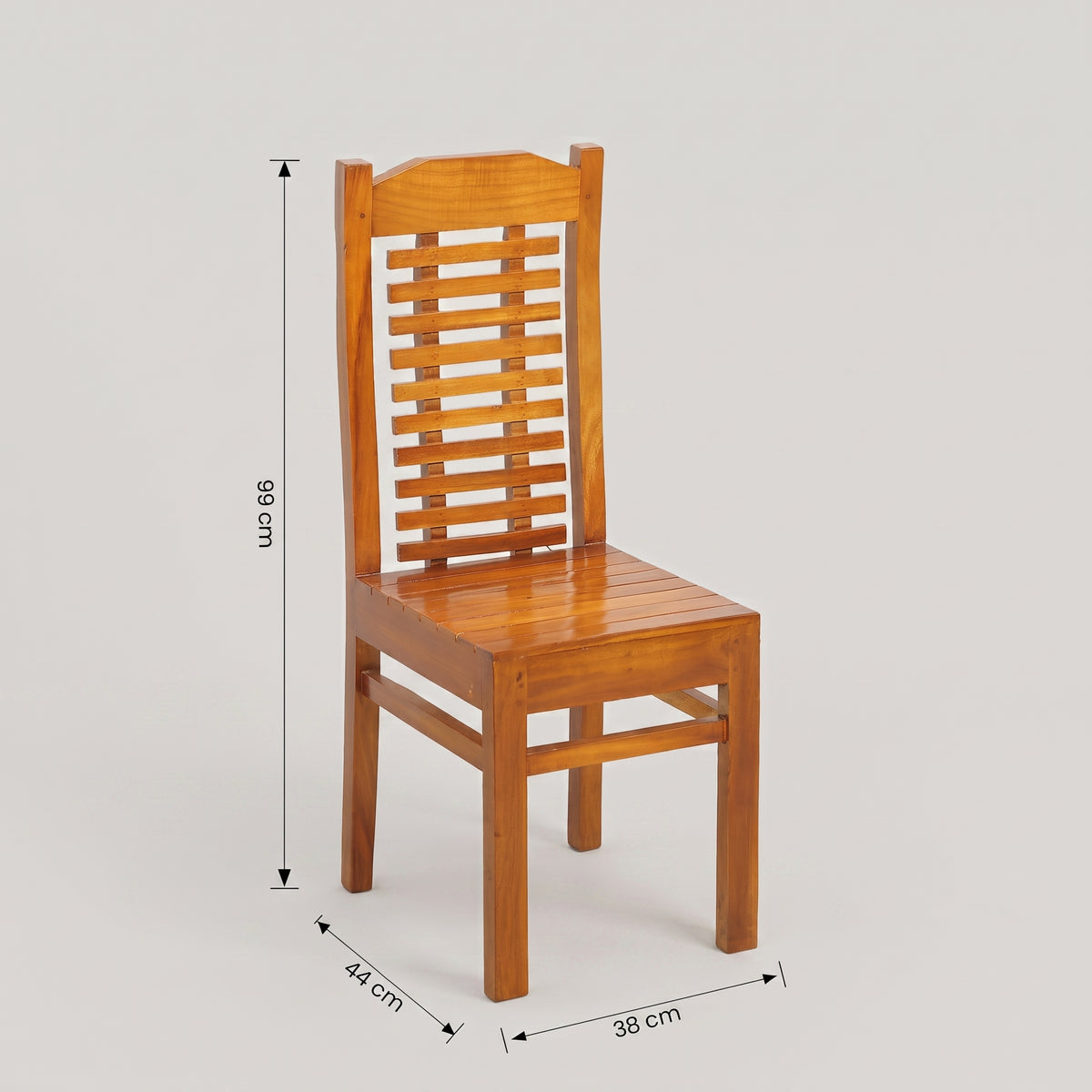 Arboria Wooden Dining Chair By Zodiya