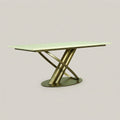 Rectangular Marble 6 Seater Dining Table by Zodiya