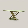 Rectangular Marble 6 Seater Dining Table by Zodiya