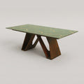 Marble Top 8 Seater Dining Table by Zodiya
