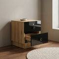 Zayn Engineered Wood Queen Bed with Storage and Side Table by Zodiya