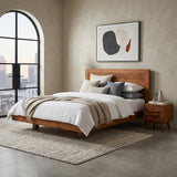 Woodvera Queen Size Bed by Zodiya