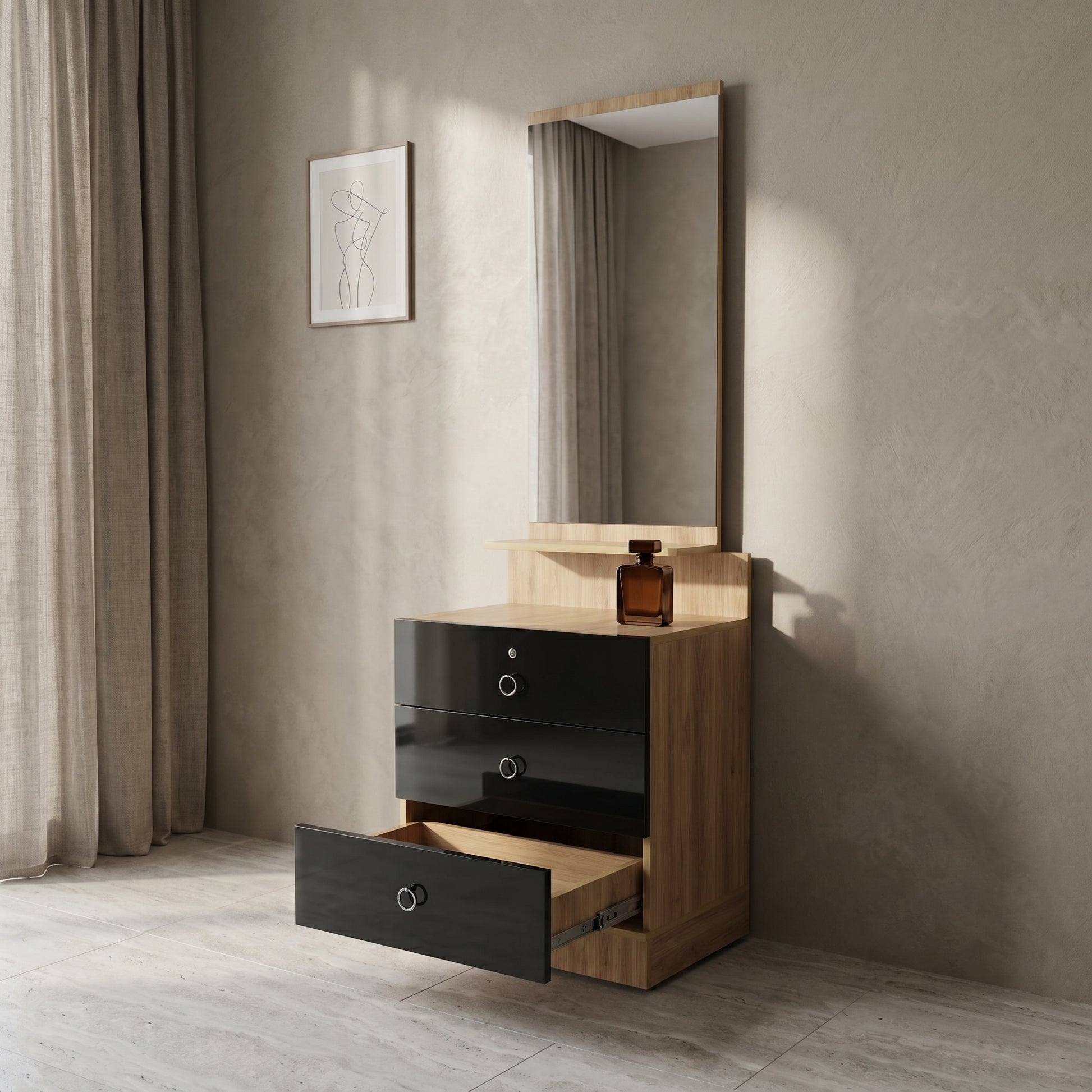 ZDY-FFI-ZAYN DRESSING TABLE-19171-1