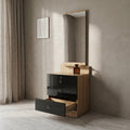 Wooden Dressing Table with 3 Drawers by Zodiya