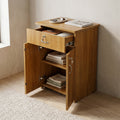 Wooden Storage Cabinet with Drawer & Doors by Zodiya