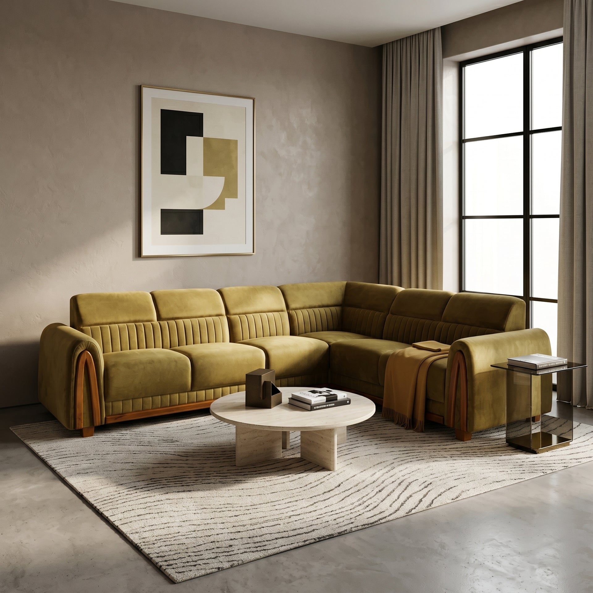 ZDY-BC-Jester Corner Sofa 5 seater-17802