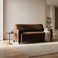 Cospe Brown Fabric 3 Seater Sofa by Zodiya