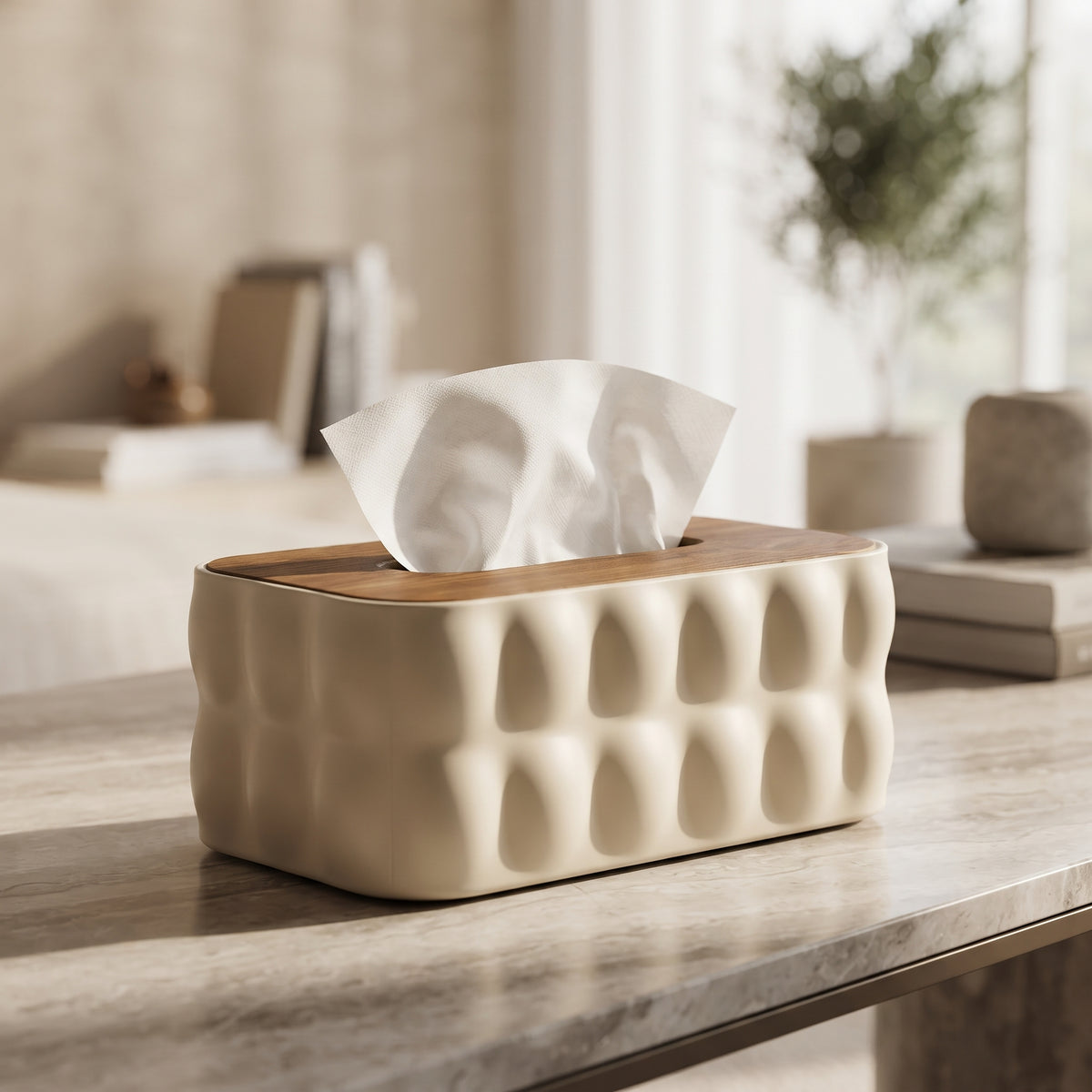 Plastic Tissue Box by Zodiya