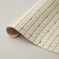 Cream Plastic Bath Mat By Zodiya
