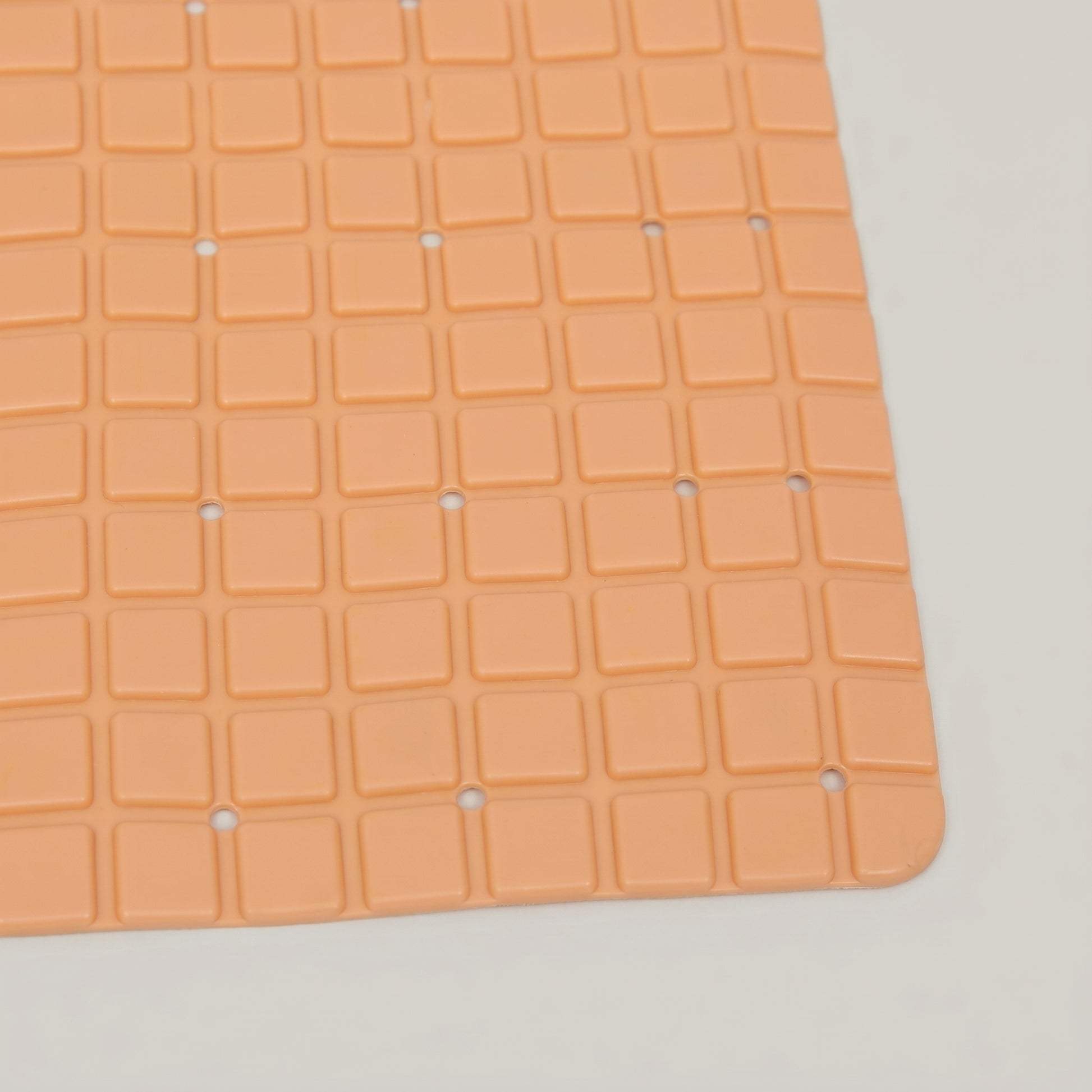Orange Anti Slip Bath Mat By Zodiya-5