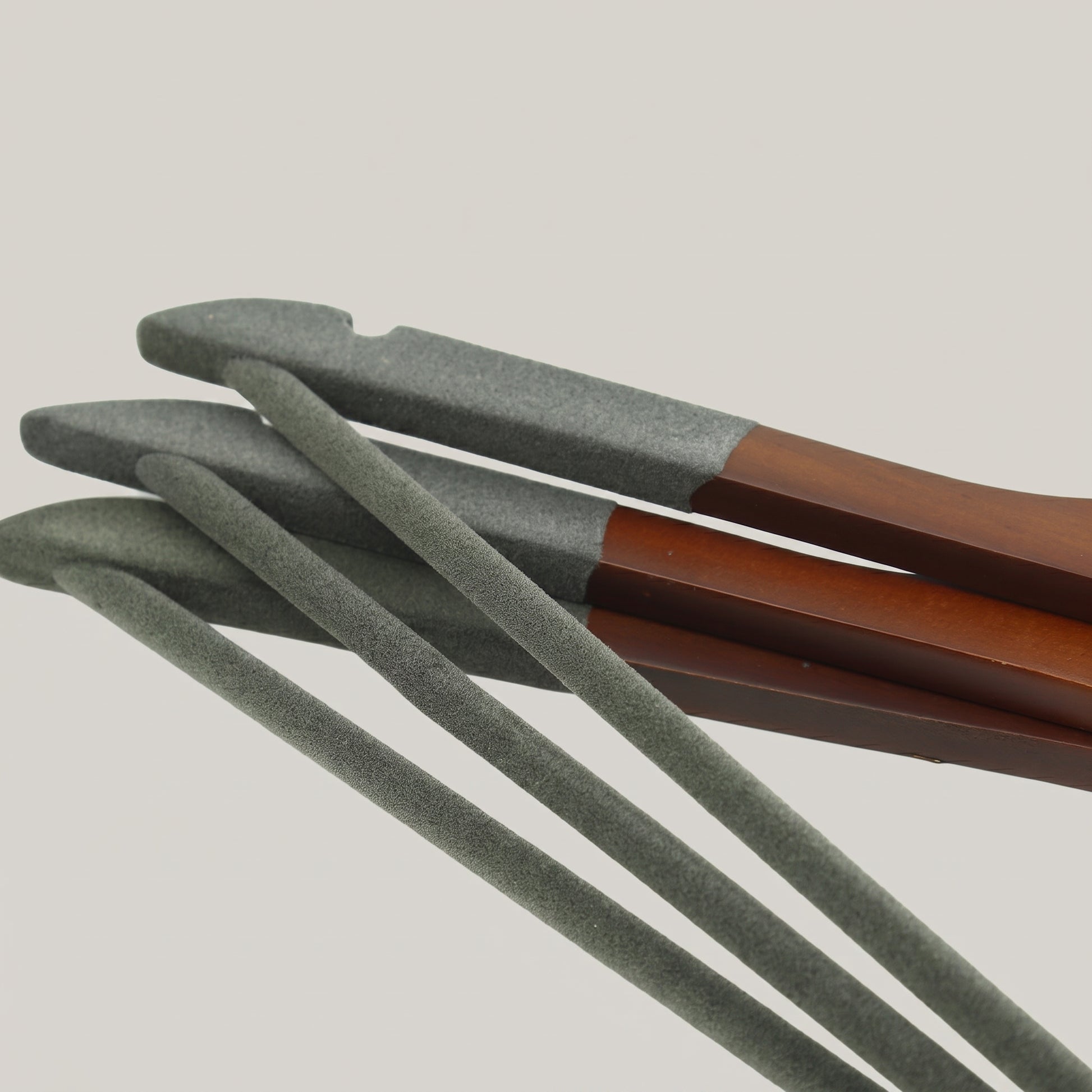 Wooden Cloth Hanger Set Of 3 By Zodiya-4