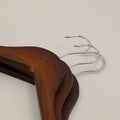 Grey Wooden Cloth Hanger Set Of 3 By Zodiya