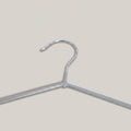 Grey Metal Clothes Hanger Set Of 5 By Zodiya