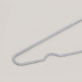 Grey Metal Clothes Hanger Set Of 5 By Zodiya