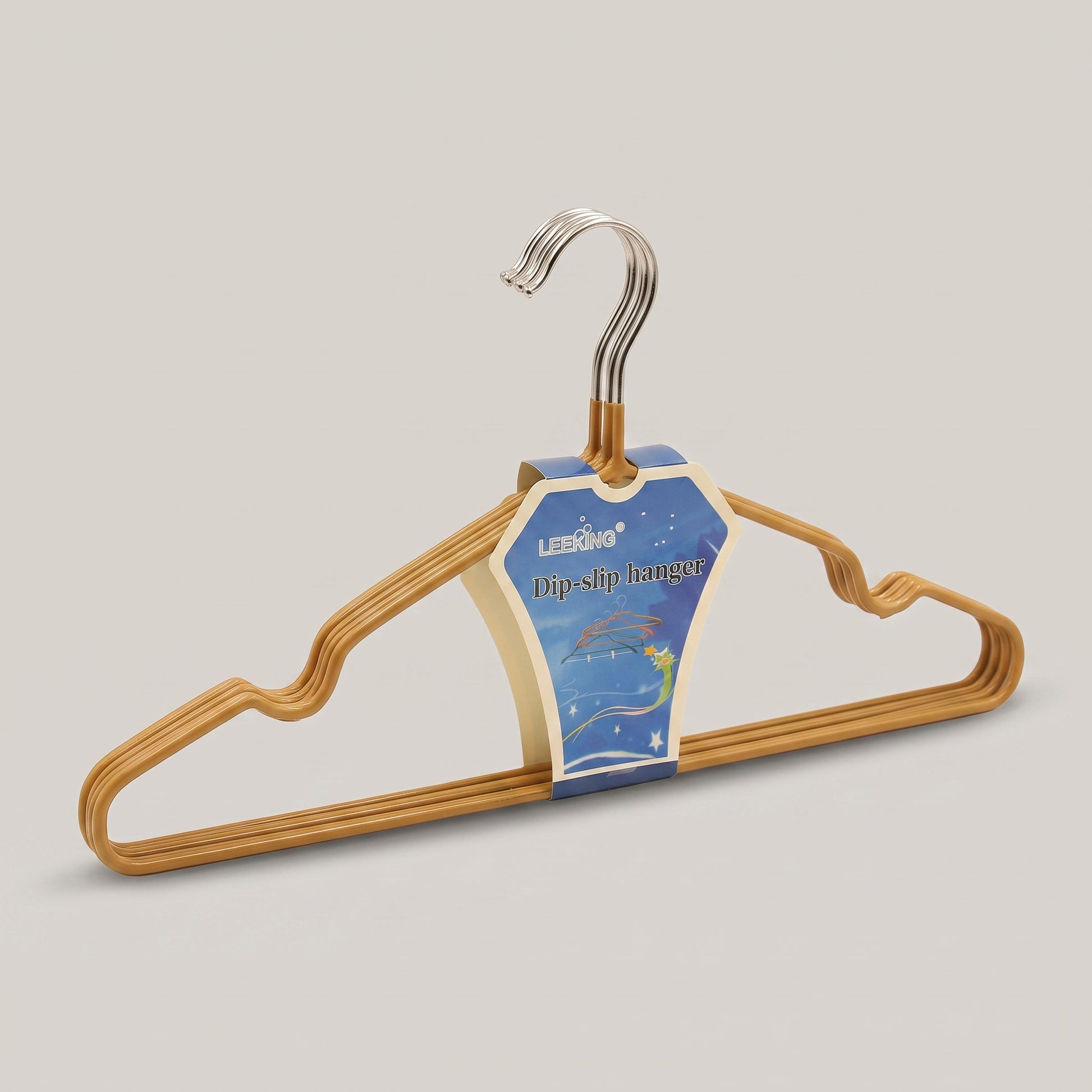 Metal Clothes Hanger Set Of 5 By Zodiya-16
