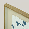 Splash Square Wooden Wall Frame By Zodiya