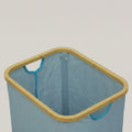 Light Blue Fabric Laundry Basket by Zodiya