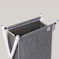 Rolling Foldable Laundry Basket by Zodiya