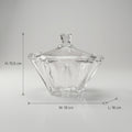 Clear Glass Candy Bowl by Zodiya