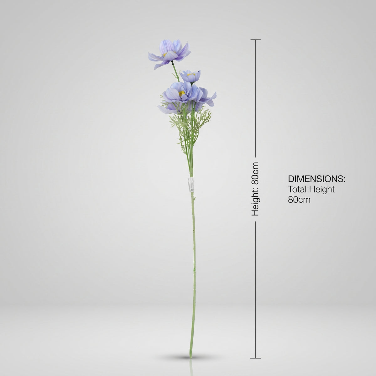 Lavender Artificial Plastic Flower By Zodiya