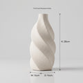 Spiral Ceramic Flower Vase (large)By Zodiya