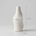 Beige Stone Ceramic Flower Vase (small) By Zodiya