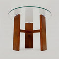Valcero Glasstop Wooden Coffee Table By Zodiya