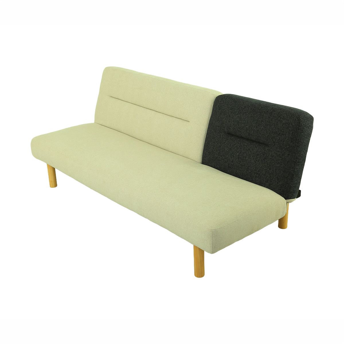 Beach Beige Sofa Cum Bed by Zodiya