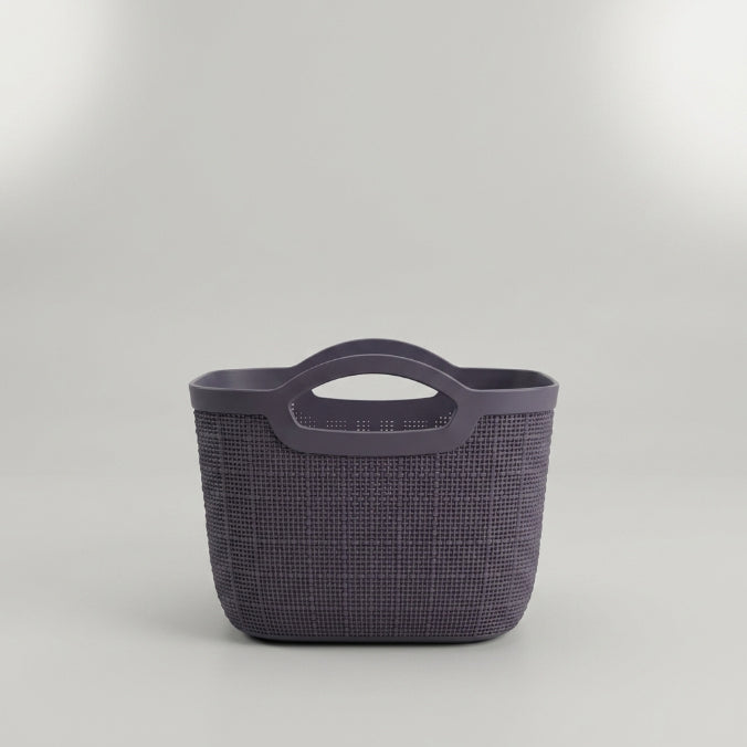 Large Purple Multipurpose Organiser Basket By Zodiya