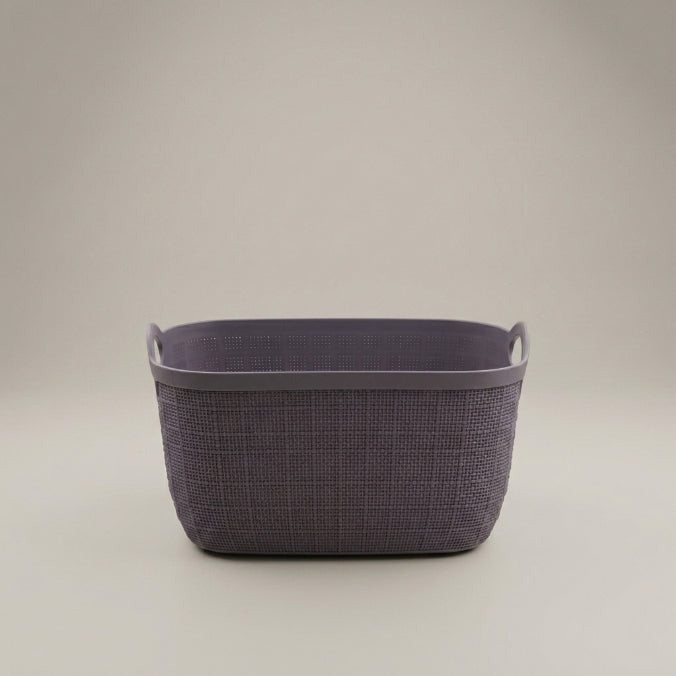 Large Purple Multipurpose Organiser Basket By Zodiya