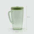 Green Glass Water Jug by Zodiya