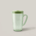 Green Glass Water Jug by Zodiya