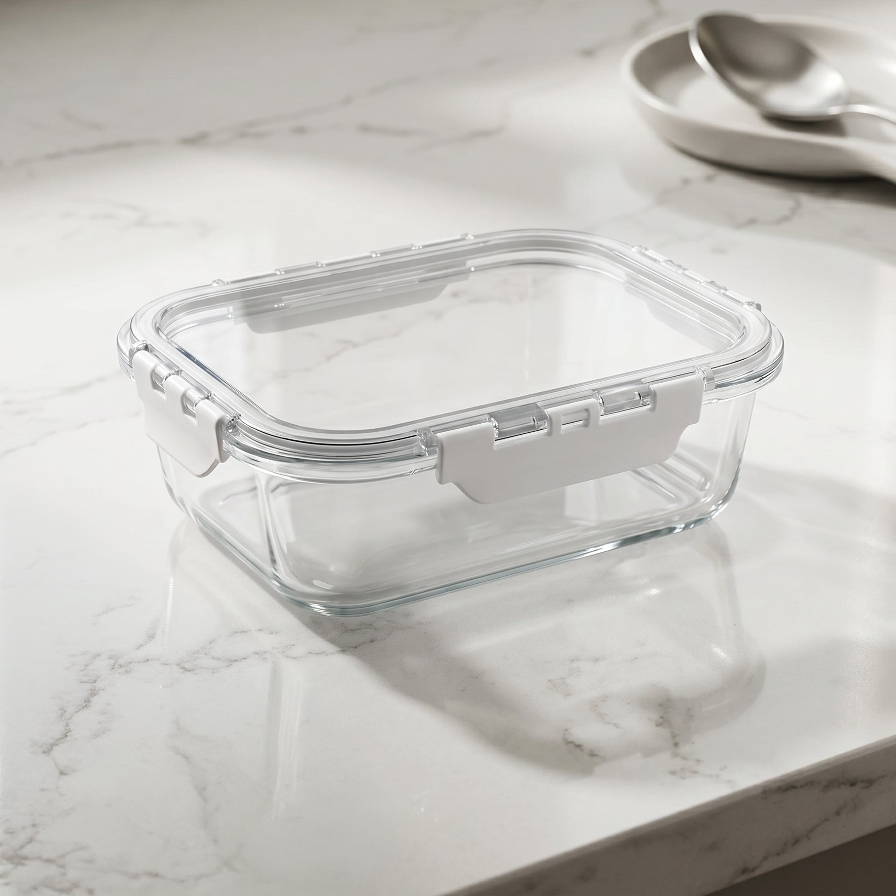 1000 ml Glass Food Storage Box