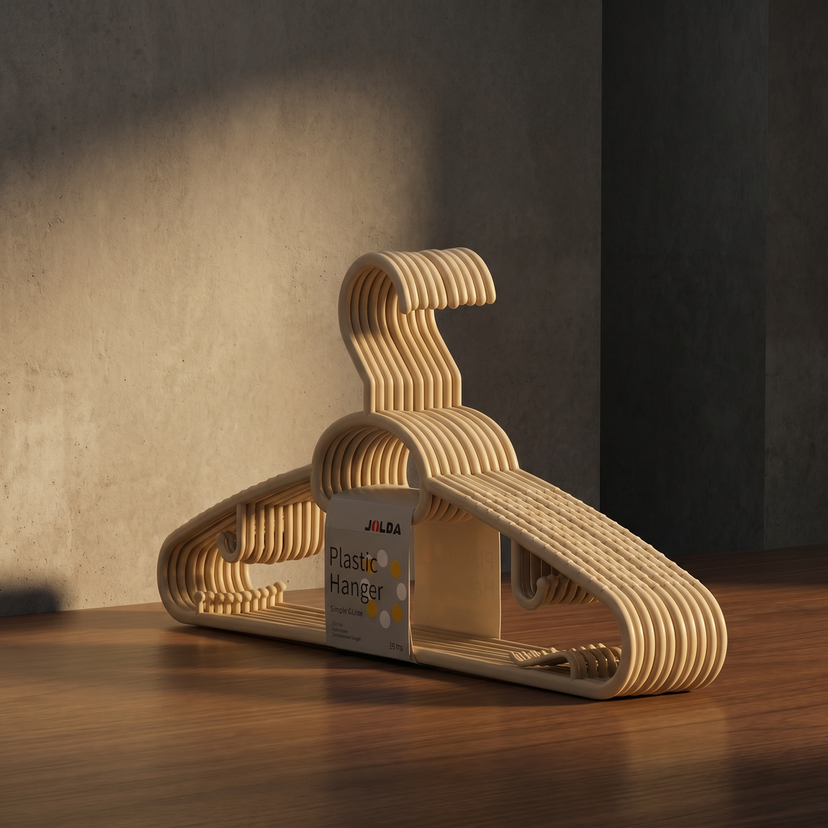 Plastic Cloth Hanger Set By Zodiya