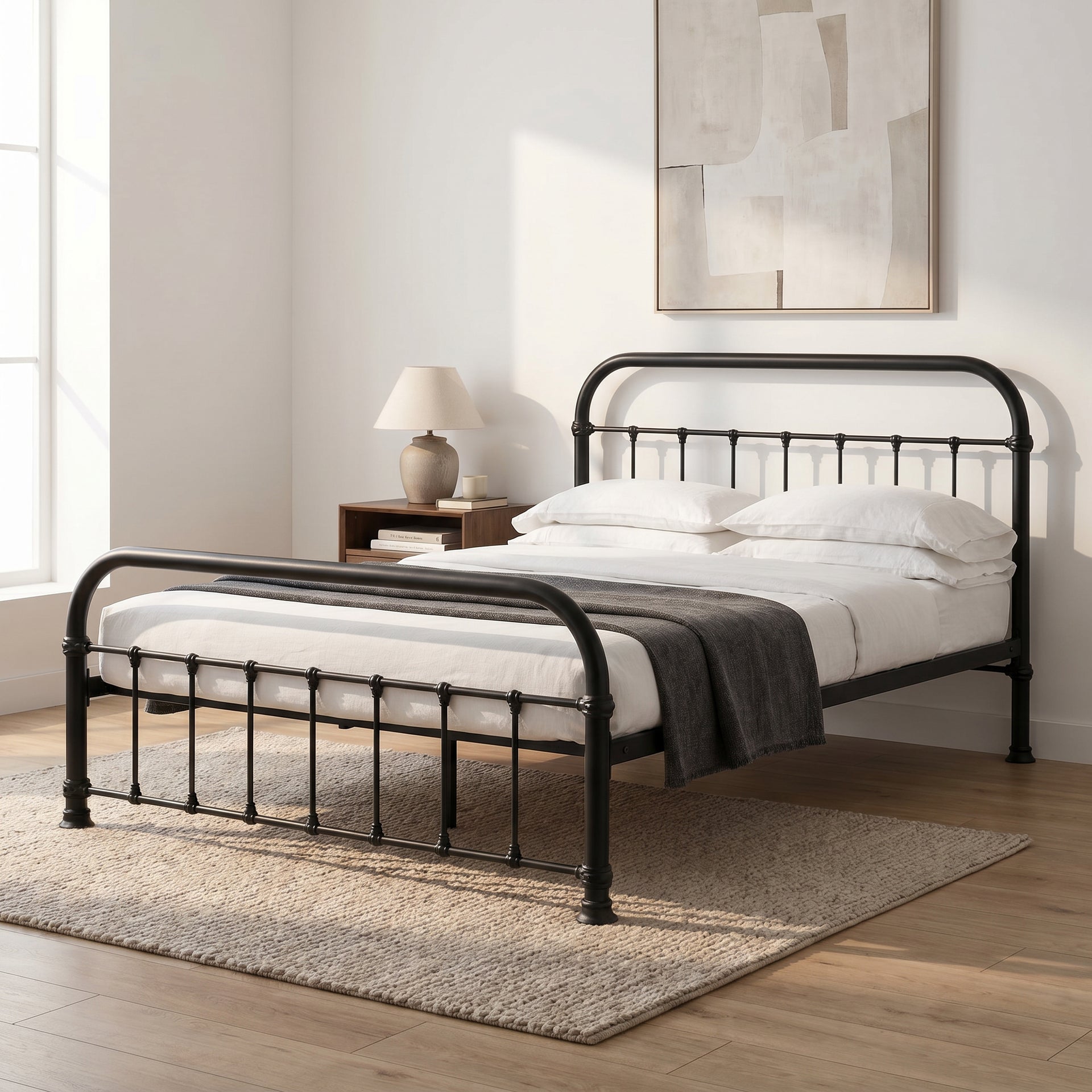 Norway  Metallic King Size Bed by Zodiya