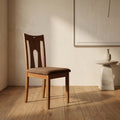 Wooden Cushioned Dining Chair by Zodiya