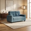 Modern Blue Fabric 2 Seater Sofa by Zodiya