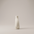 Beige Sculptural Arched Ceramic Vase by Zodiya