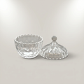 Glass Candy Bowl with Lid by Zodiya