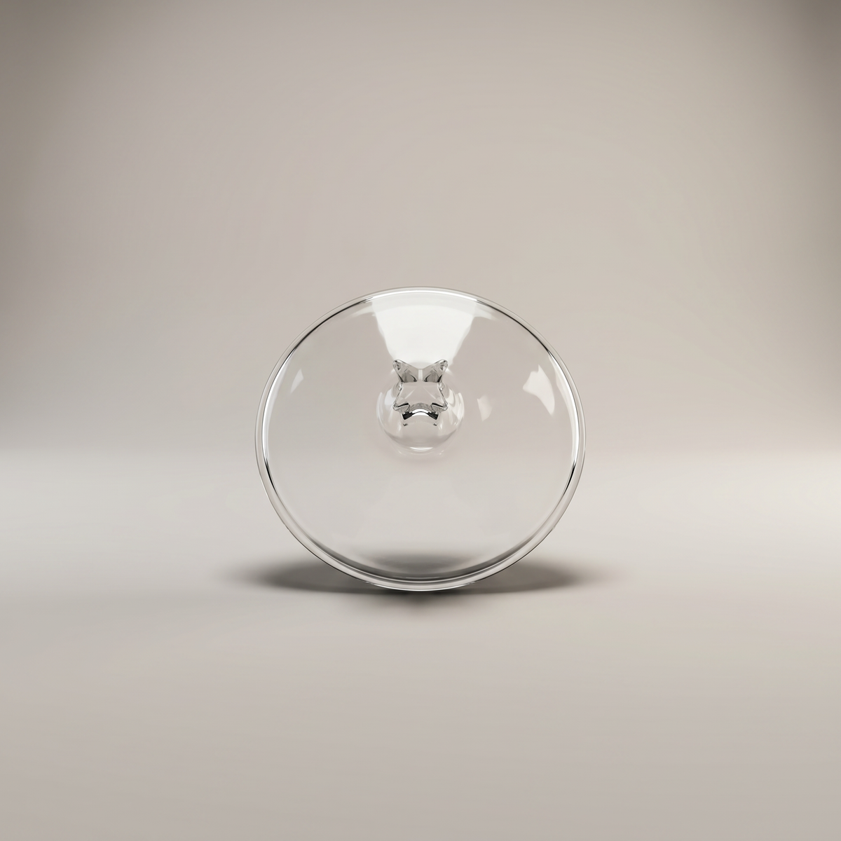 Clear Glass Candy Bowl by Zodiya